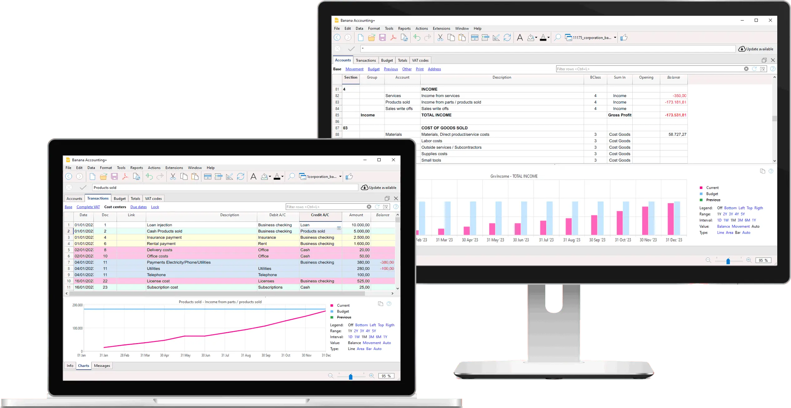 Banana Accounting Software